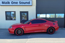 2009 Hyundai Tiburon with professional window tint in North Bay
